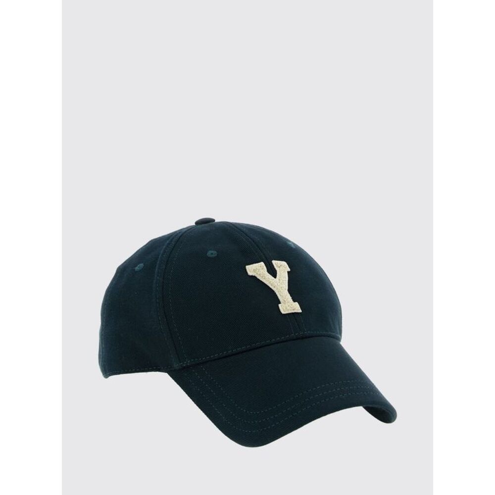 Saint Laurent Men Saint Laurent Embroidered-Logo Cotton-Twill Baseball Cap